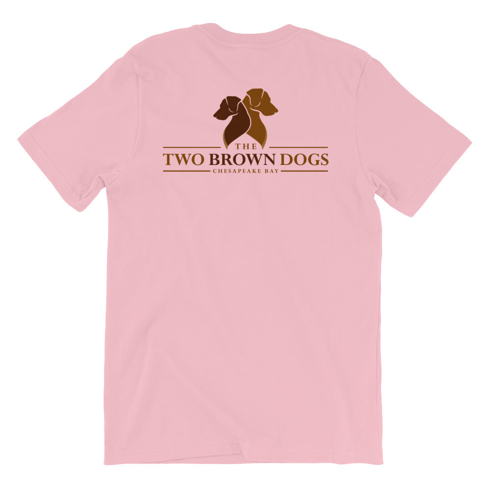 TBD Printed Profile Short-Sleeve Unisex T-Shirt - Pink