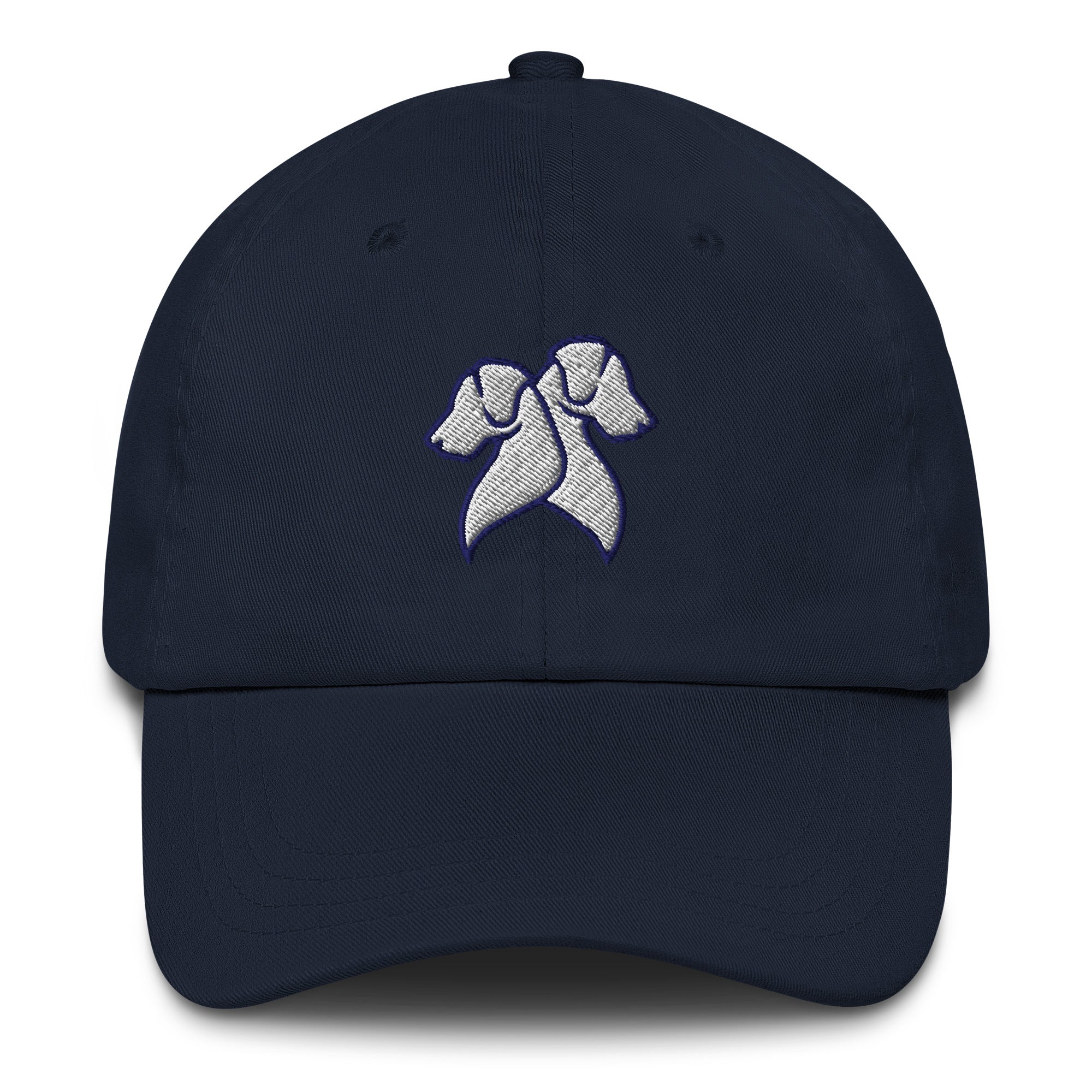 TBD Embroidered Profile Cap - Navy Blue – The Two Brown Dogs