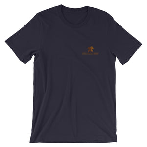 TBD Profile Logo Short-Sleeve Unisex T-Shirt - Navy Blue