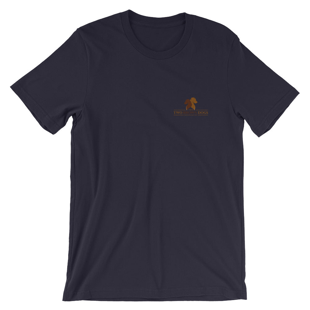 TBD Profile Logo Short-Sleeve Unisex T-Shirt - Navy Blue