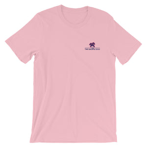 TBD Embroidered Short-Sleeve Unisex T-Shirt - Pink